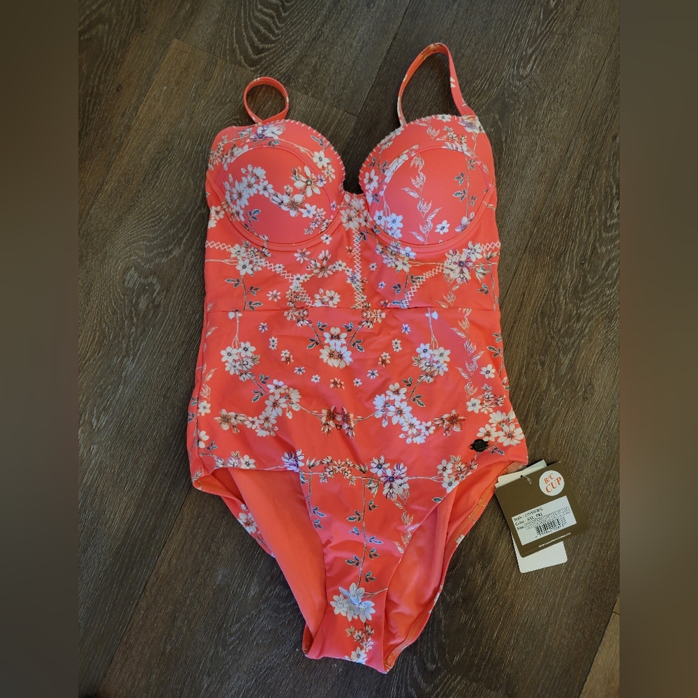 Sunseeker swimsuit -corset-style /push up